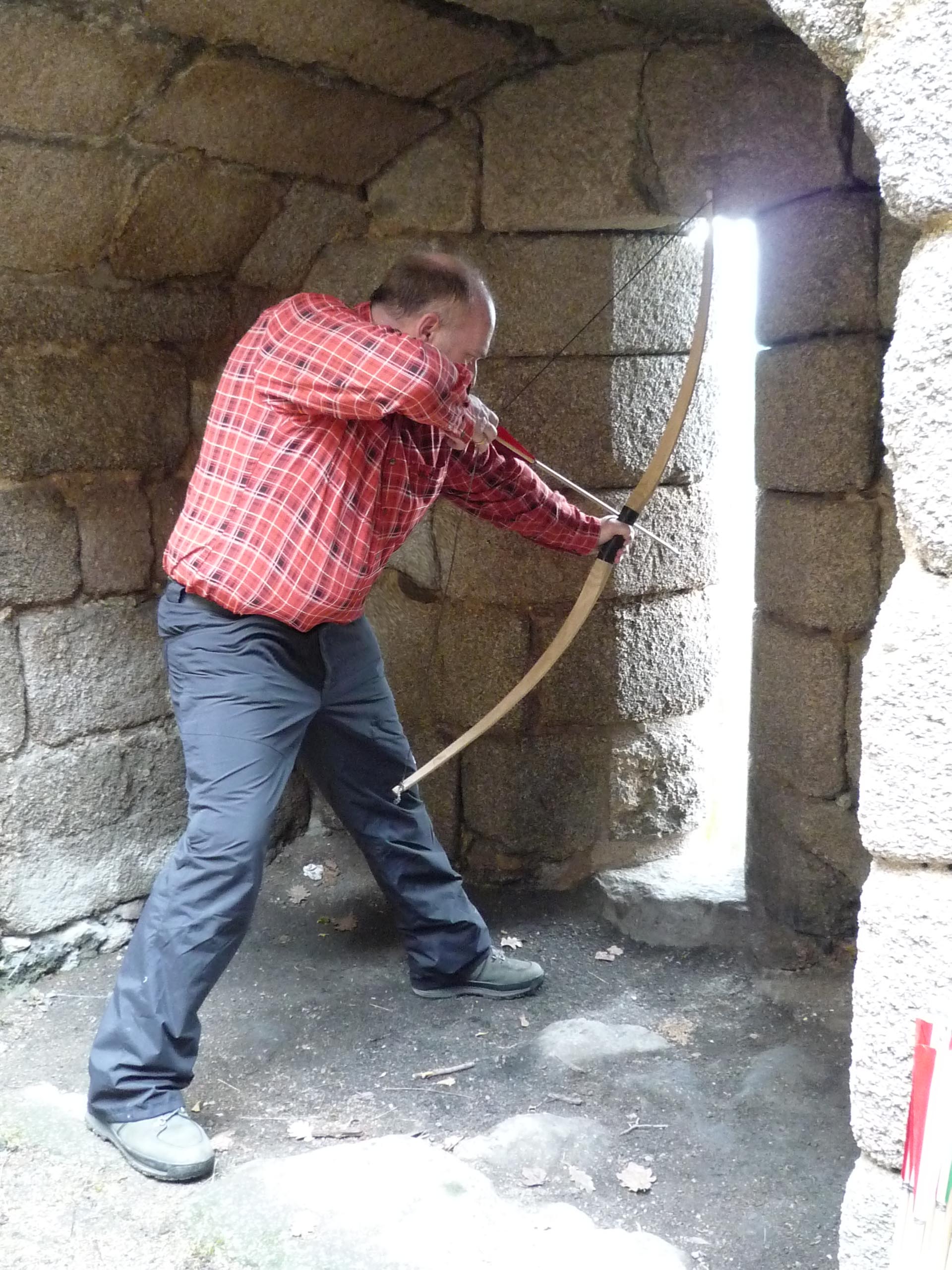 Nutzung von Schießscharten